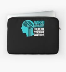 Wired - Tourette Syndrome Awareness Gift Laptop Sleeve