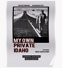 My Own Private Idaho Design Poster
