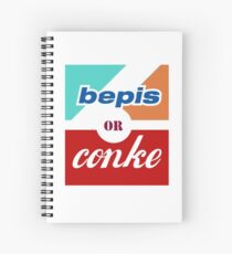 Bepis or Conke Spiral Notebook