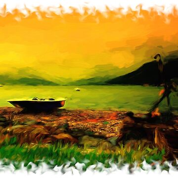 Artwork thumbnail, Sunset Over Holy Loch by Focal-Art