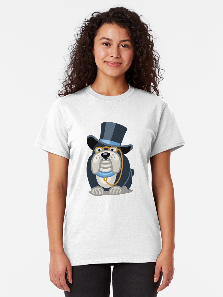 Alternate view of Funny Bulldog Tshirt - Dog Gifts for Boxer and Bulldog Pet Lovers Classic T-Shirt