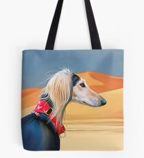 Saluki Huntress Tote Bag
