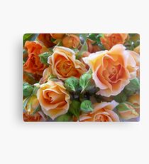 Roses and Buds Metal Print