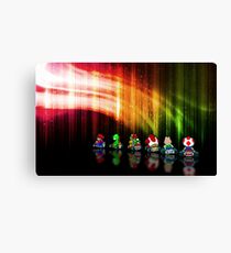 Super Mario Kart pixel art Canvas Print