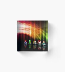 Super Mario Kart pixel art Acrylic Block