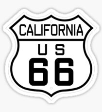 California Route 66 Sticker