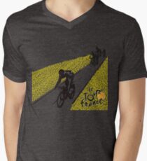 Tour de France Men's V-Neck T-Shirt