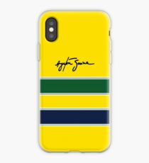 Ayrton Senna STRIPES iPhone Case