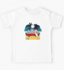 Cartoon Camper Kids Tee