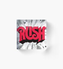 Rush Acrylic Block