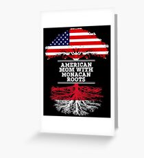 American Mom With Monacan Roots - Gift For Monacan mother Greeting Card