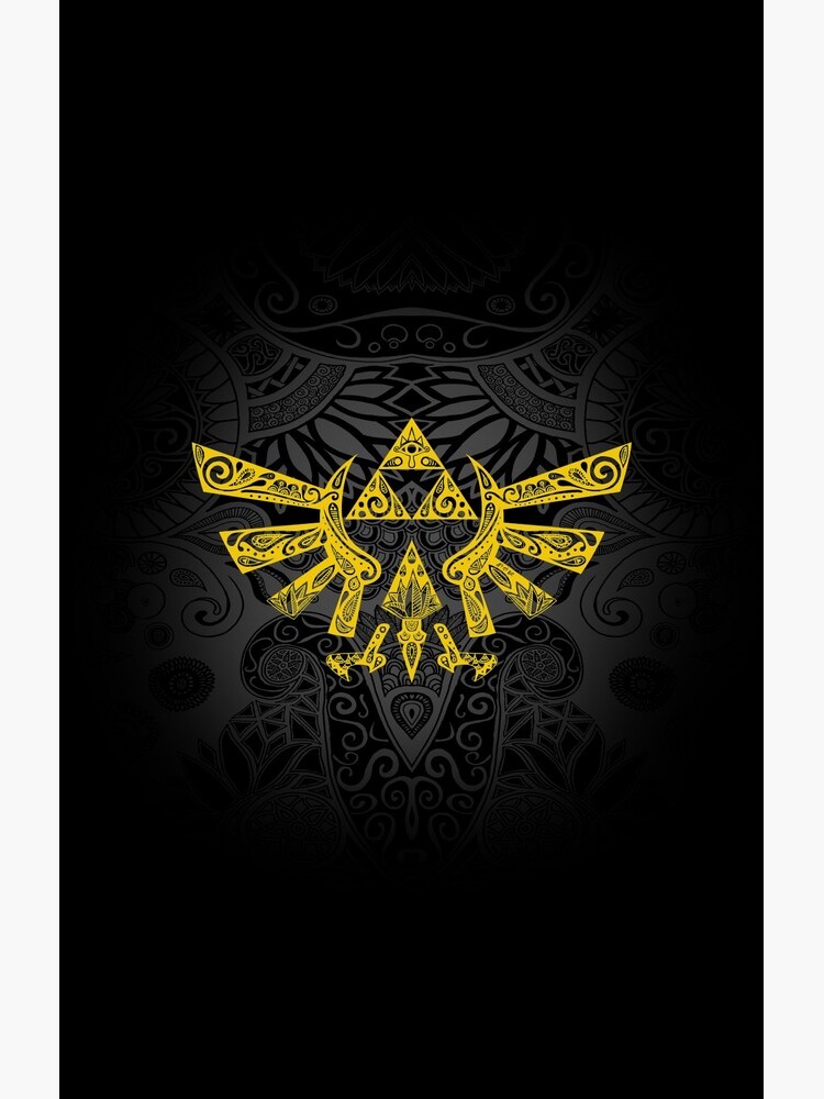 Hyrule Emblem Yellow by artetbe