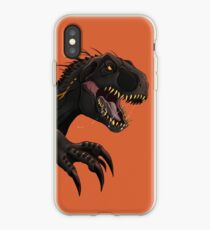 Vinilo o funda para iPhone Jurassic World Indoraptor