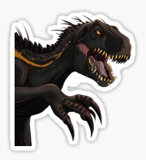 Pegatina Jurassic World Indoraptor