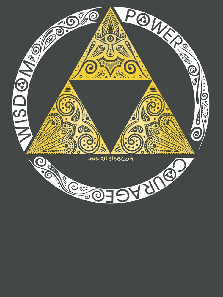 Zelda - Triforce circle by artetbe