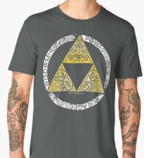 Zelda - Triforce circle Men's Premium T-Shirt