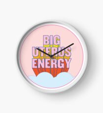 BIG UTERUS ENERGY (uterus optional) Clock
