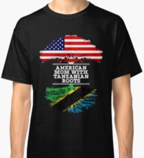 American Mom With Tanzanian Roots - Gift For Tanzanian mother Classic T-Shirt
