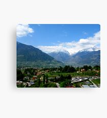 Huge Mountains Canvas Print
