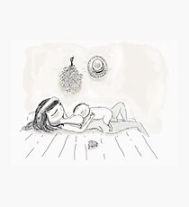 Breastfeeding Siesta Photographic Print