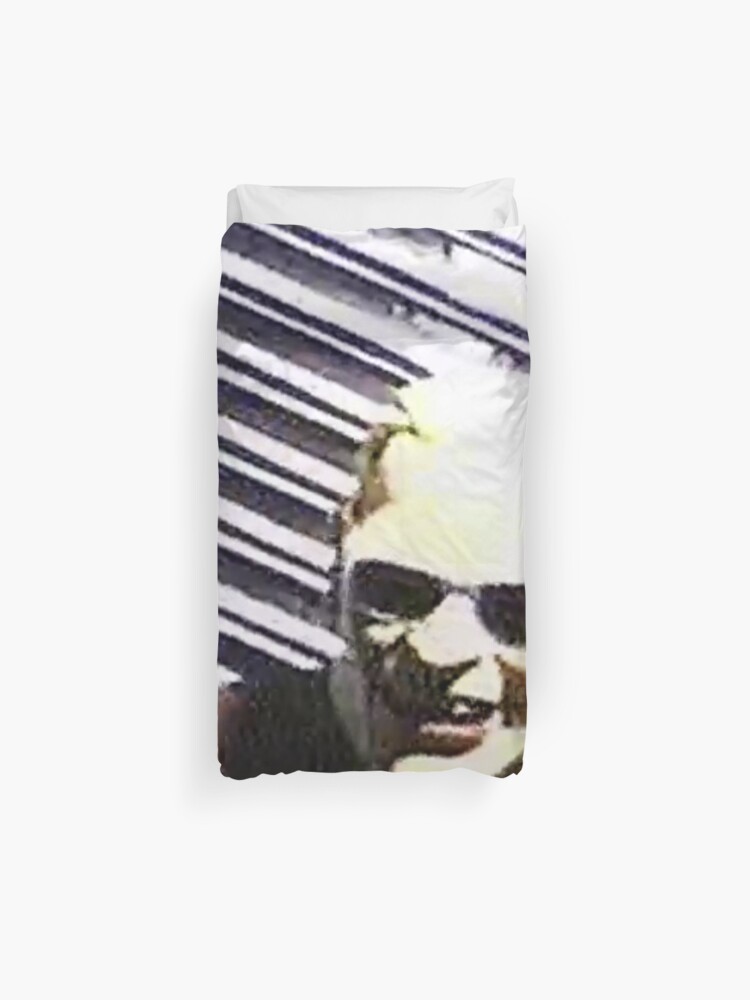 Max Headroom Signal Intrusion Hack Duvet Cover By Bastois Redbubble