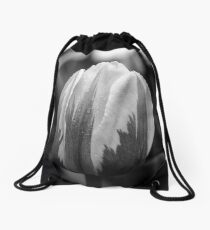 Flower macro Drawstring Bag