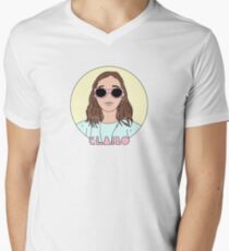 Clairo Men's V-Neck T-Shirt