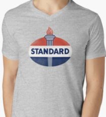 Standard Oil Men's V-Neck T-Shirt