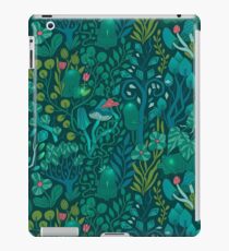 Emerald forest keepers. Fairy woodland creatures. iPad Case/Skin