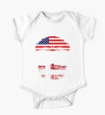 American Son With Danish Roots - Gift For Danish Son One Piece - Short Sleeve