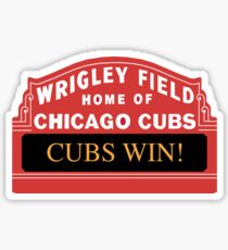 Wrigley Field Design Sticker