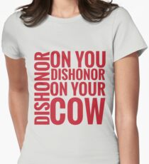 DISHONOR! Women's Fitted T-Shirt