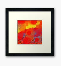Matrix Sun Framed Print