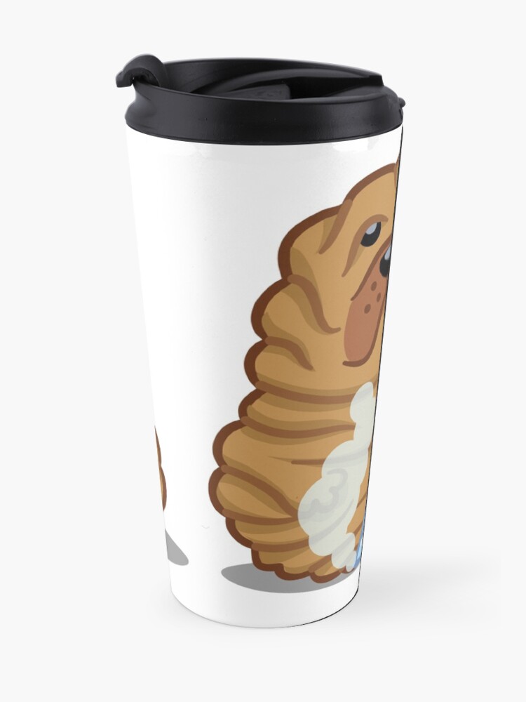 Alternate view of Funny Bulldog Boxer Tshirt - Dog Gifts for Boxer and Bulldog Pet Lovers Travel Mug