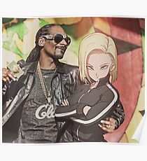 Android 18 feat. Snoop Dogg Poster