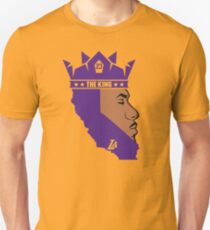 Lebron James The King Lakers T-Shirt Unisex T-Shirt