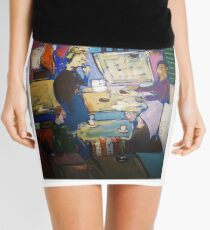 Coffee Mini Skirt