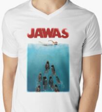 Funny Jawas Tshirt REMASTERED V-Neck T-Shirt