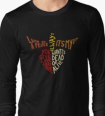 Bon Jovi - Songs Long Sleeve T-Shirt
