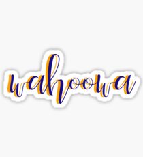 wahoowa UVA Sticker
