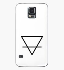 Alchemical symbol for earth Case/Skin for Samsung Galaxy