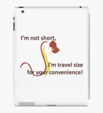 Travel Size iPad Case/Skin