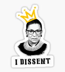 Le t-shirt Notorious RGB t-shirt Ruth Bader Ginsburg je t-shirt dissident Sticker