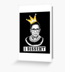 Le t-shirt Notorious RGB t-shirt Ruth Bader Ginsburg je t-shirt dissident Carte de vœux
