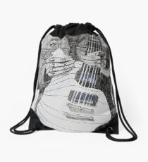 Frank Iero Cross Contour Drawstring Bag