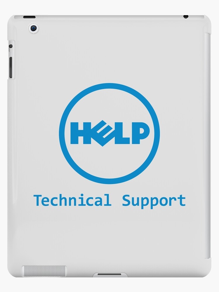 Funny Dell Parody Logo Computer Tech Support Ipad Case Skin By