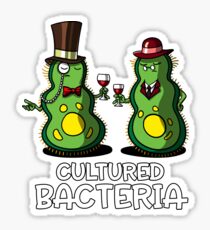 Biology Science Cultured Bacteria Sticker