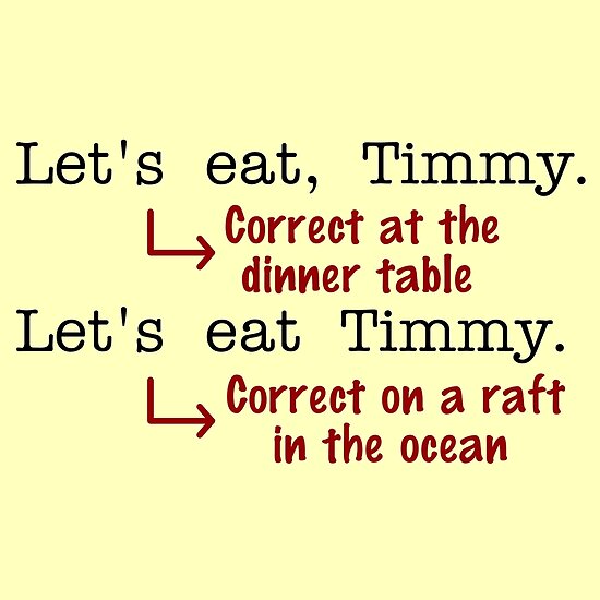 "Funny Punctuation Grammar Humor" Poster by emkayhess Redbubble