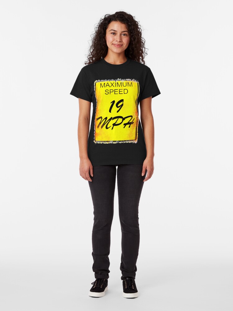 Alternate view of 19 Miles Per Hour Classic Logo Classic T-Shirt