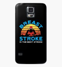 Bauch-Schlag-Schwimmer der Retro Frauen Hülle & Skin für Samsung Galaxy